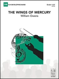 The Wings of Mercury Concert Band sheet music cover Thumbnail